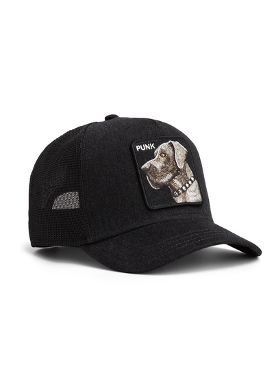 Goorin Bros. Punk Dawg Köpek Figür 101-2705 Şapka siyah