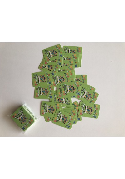48 Adet Öğrenci Başarı Tebrik Kartı 70x50 Mm Çarpım Tablosunu Öğrendim