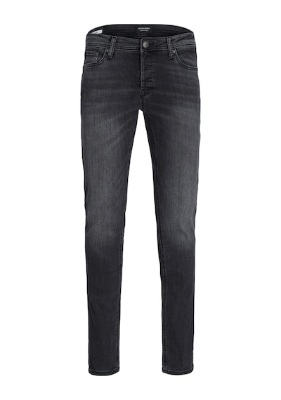 Jack & Jones Slim Fit Düşük Bel Siyah Erkek Kot Pantolon 12159030 Siyah