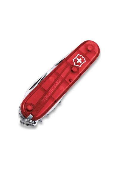 Victorinox Spartan Şeffaf Kırmızı Kamp Çakı Kırmızı