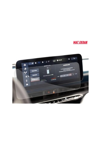 Fiat 500e 2021-2022-2023 Navigasyon Ve Multimedya Uyumlu Mat Ekran Koruyucu