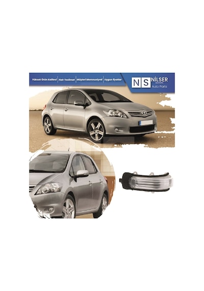 Toyota Uyumlu Auris Dikiz Ayna Sinyali Sol 2009-2011 528176618