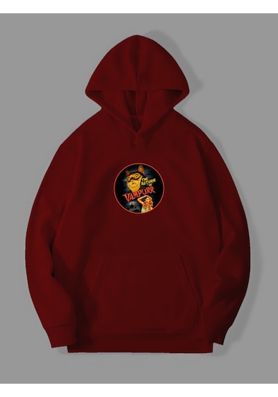 Harmandar Üç İplik Vampurr Baskılı Unisex Kırmızı Kanguru Cepli Kapüşonlu Sweatshirt Hoodie Vampurkirmizisweat Harmandar Üç İplik Vampurr Baskılı Unisex Kırmızı Kanguru Cepli Kapüşonlu Sweatshirt Hoodie Vampurkirmizisweat