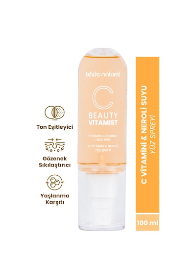Bade Natural Vitamist C Vitamini & Neroli Yüz Spreyi 100 ML