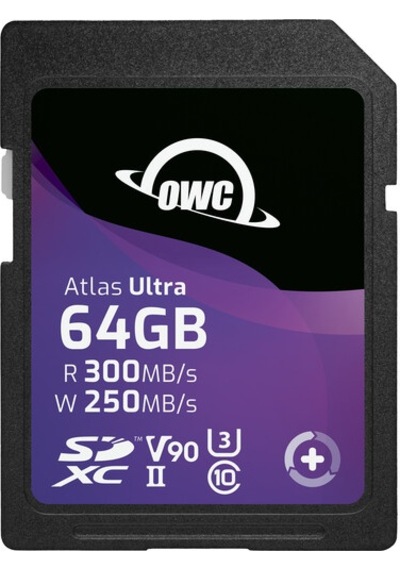 Owc 64gb Atlas Ultra Sdxc Uhs-ıı V90 Hafıza Kartı