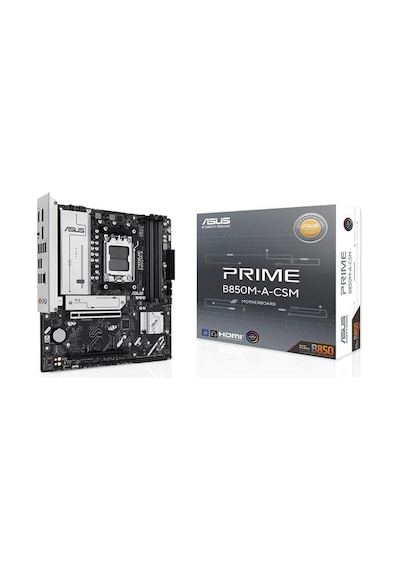 Asus Prıme B850m-a-csm Ddr5 Hdmı-dp Pcıe 5.0 Am5 Matx Kurumsal Anakart
