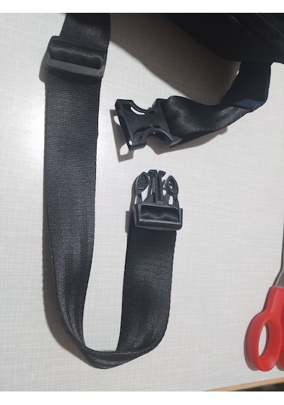 Unisex Slim Fit Köşeli Çapraz Göğüs Çantası İmperteks Body Bag Emre Çanta Dikim Evi Logosuz Sade Tasarım Siyah