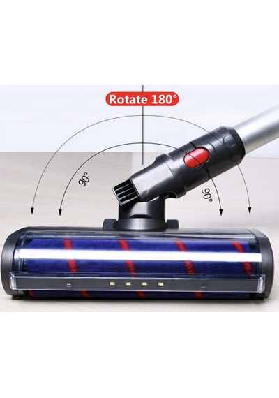 Dyson V12 İle Uyumlu Rulo Fırça Başlığı  Led Işıklı