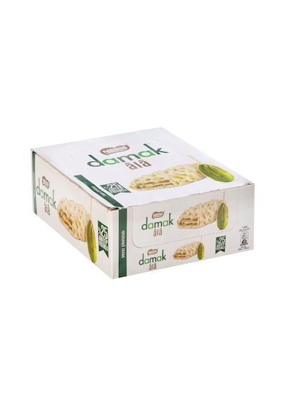 Damak É Damak Ala Gofret 12x30g Beyaz Çikolata Kaplı Fıstık Ezmeli Gofret 6'li Avantaj Paketi - Tarı