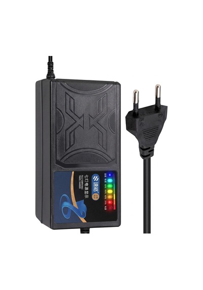 Powermaster Pm-7023 72 Volt - 32 Amper Elektrikli Bisiklet Şarj Cihazı Siyah