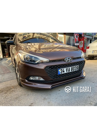 Kit Garaj Hyundai I20 Custom Ön Ek Plastik 2014-2018 Boyasız