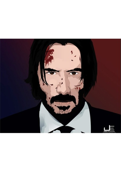 Bandana John Wick Buff Siyah