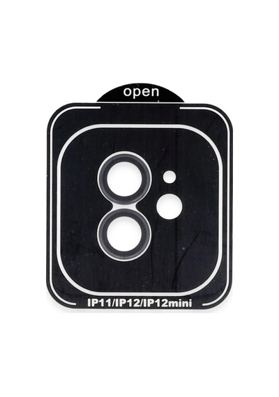 Cosmotex Joko Apple, Uyumlu iPhone 11 Pvd Metal Kamera Lens - Siyah