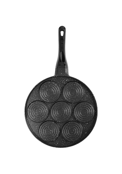 Granit Yüz Emojili Pankek Tava, Gülenyüz Emojili Pankek Tavası 28 Cm