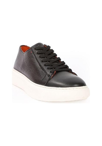 Beverly Hills Polo Club Marcomen 17136 Hafif Taban Deri Sneakers Erkek Ayakkabı Siyah