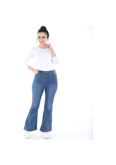 Kadın Ispnyol Paça Kot Pantolon