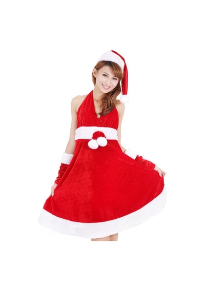 Kostümsarayı Yetişkin Noel Anne Kostümü