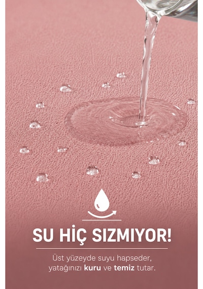 Formeya Pudra Mikro Fitted Sıvı Geçirmez Yatak Koruyucu Alez