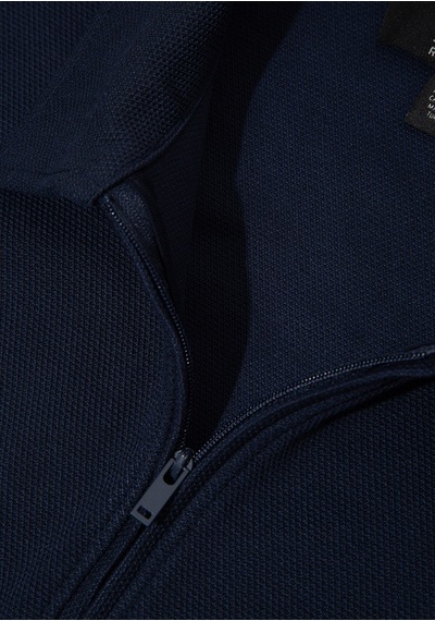 Mavi - Esnek Lacivert Travel Polo Sweatshirt 0s10561-70497 Lacivert