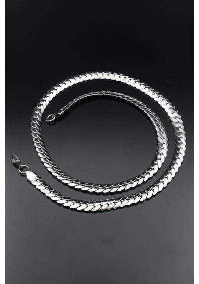 Snake Model Paslanmaz Çelik Zincir 7mm 902102 Gümüş