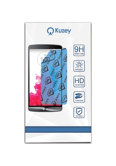 LG Uyumlu G3 Nano Glass Esnek Kırılmaz Ekran Koruyucu Cam (477974429)