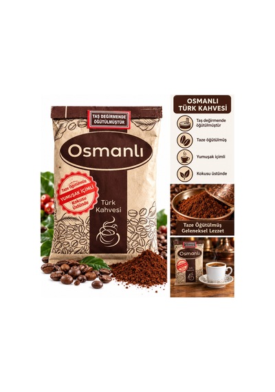 Osmanlı Türk Kahvesi 90 Gr. X 4 Adet
