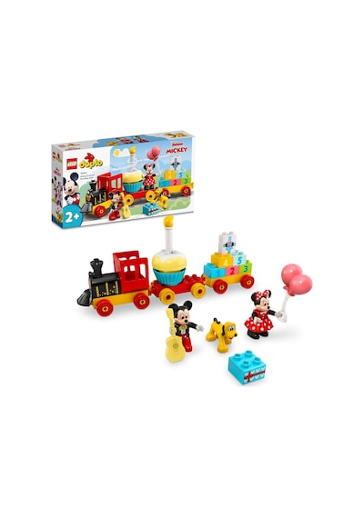 ǀ Mickey Ve Minnie Doğum Günü Treni 10941-2 Yaş Ve Üzeri Çocuklar İçin Rakamlı Doğum Günü Treni İçeren Eğitici Yapım Seti 22 Parça