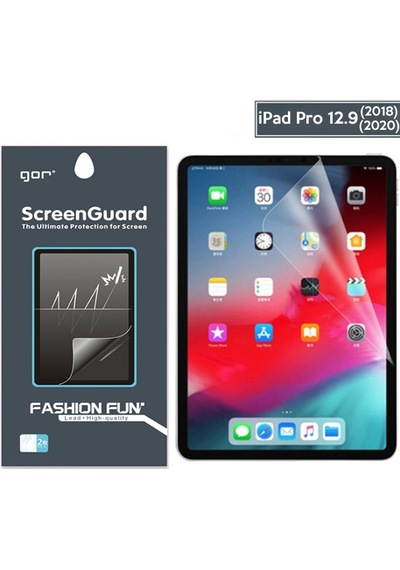 Gor Apple Uyumlu iPad, Pro 12.9 2021 - 2020 - 2018 Darbe Emici Ekran