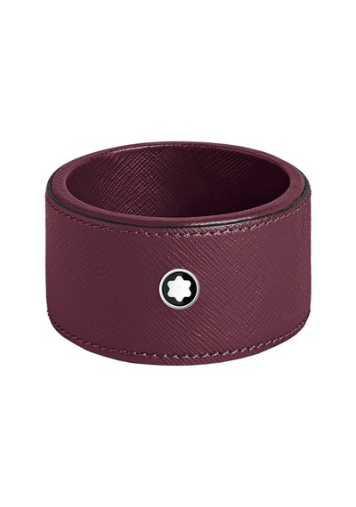 Montblanc Cassis Derisi Küçük Boy Yuvarlak Masa Tepsisi 134684 Bordo