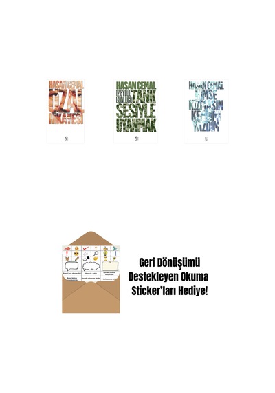 Özal Hikâyesi + Tank Sesiyle Uyanmak + Kimse Kızmasın Kendimi Yazdım + Okuma Sticker'ları