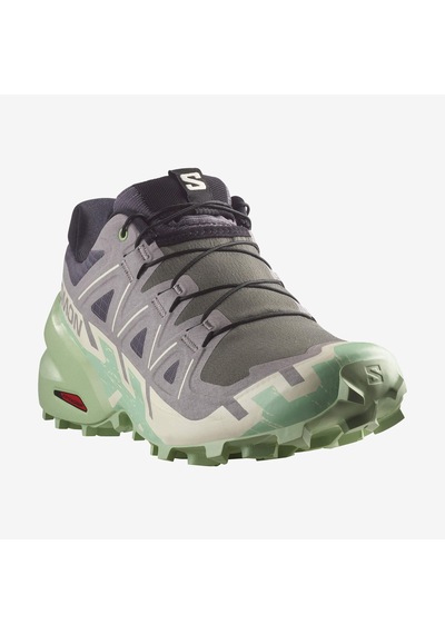 Salomon Speedcross 6 Kadın Koşu Ayakkabısı Castlerock L47582000 Gri