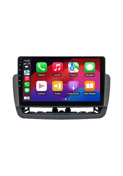 Seat Ibiza 2013-2015 Android Multimedya Carplay Android Auto Navigasyon Kameralı 8gb Ram 128gb 9"