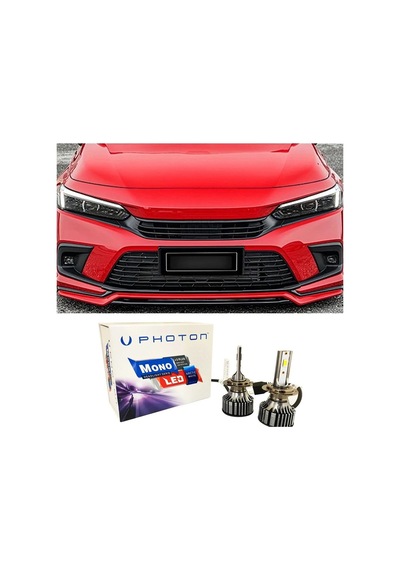 Honda Civic Fe Led Xenon Kısa Far Ampulü H11 Mono Yeni Seri Beyaz