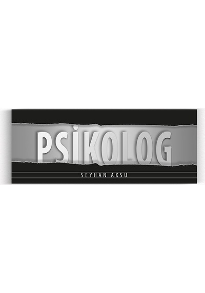 Kişiye Özel Psikolog Duvar & Kapı İsimliği model 11