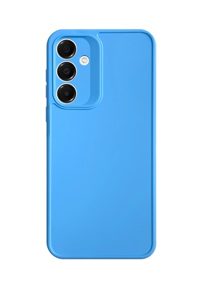 Samsung Galaxy S25 Uyumlu Kamera Korumalı Darbeye Dayanıklı Renk Atmayan Keep Silikon Kılıf Mavi