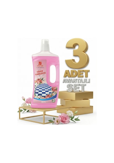 Worldchem Yüzey Temizleyici 3x1000 Ml Diğer