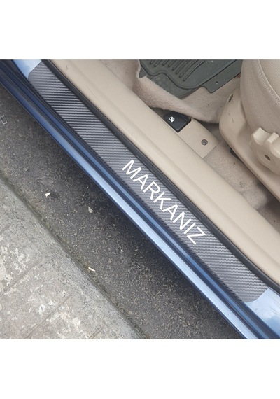 Es Seri10 Volkswagen Caddy Bağaj Ve Kapı Eşiği Karbon Sticker 5li Set