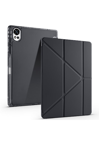 Huawei Matepad 12x Kılıf Tri Folding Kalem Bölmeli Standlı Kılıf