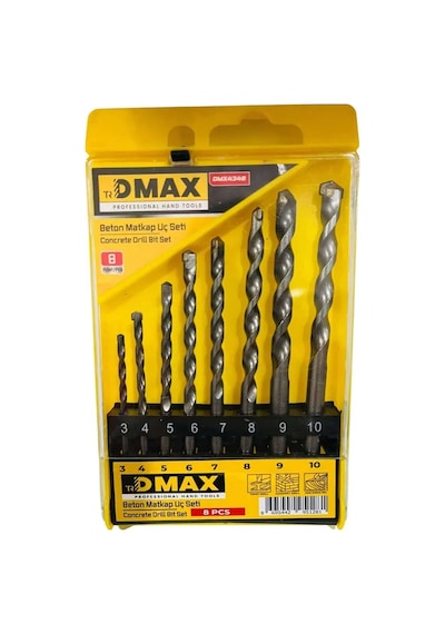 Beton Matkap Ucu Seti, Dmax 8 Parça Model Dmx4348