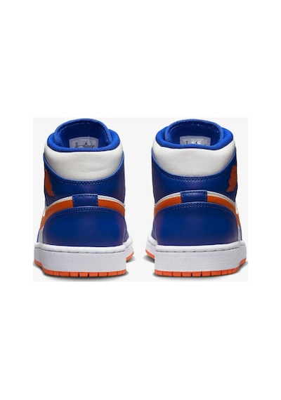 Nike Air Jordan 1 Mid 'knicks' Fd1029 400 Erkek Spor Ayakkabı Mavi Beyaz Mavi Beyaz
