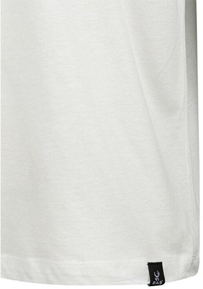 Lescon 2as Axel Bisiklet Yaka T-shirt Beyaz