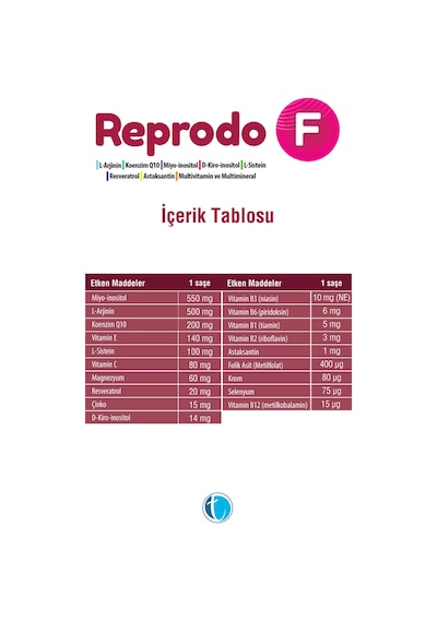 Reprodo F 30 Saşe