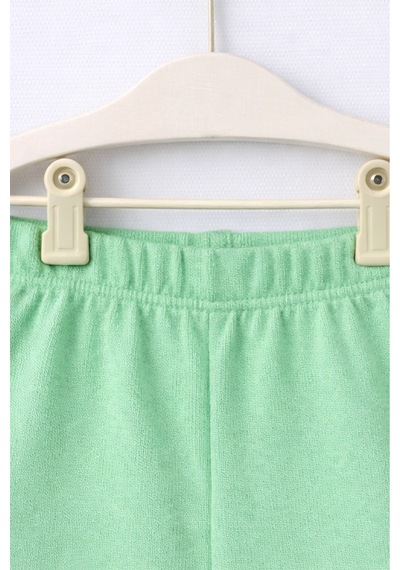 For My Baby Basic Bebek Şortlu Takım Yeşil