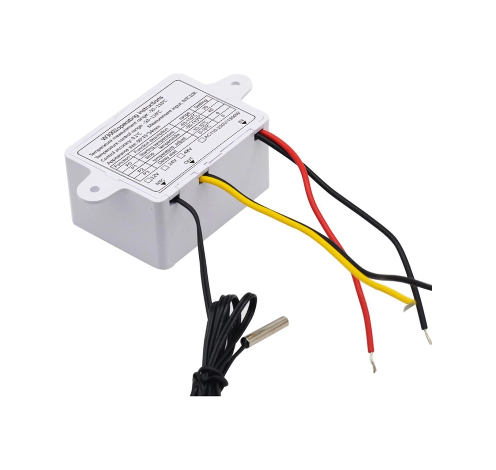 W3002-220v 10a Dijital Termostat Kuluçka Makinalarına Uygun Hassas