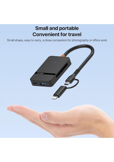 8in1 Type-c Çoklayıcı Adaptör, Usb Hub Çevirici Usb A, Sd, Tf, Ms Kart Girişli Çok Portlu Dönüştürücü, Laptop, Android, Tablet, Macbook Uyumlu, Hızlı Veri Aktarımı, Tak-çalıştır
