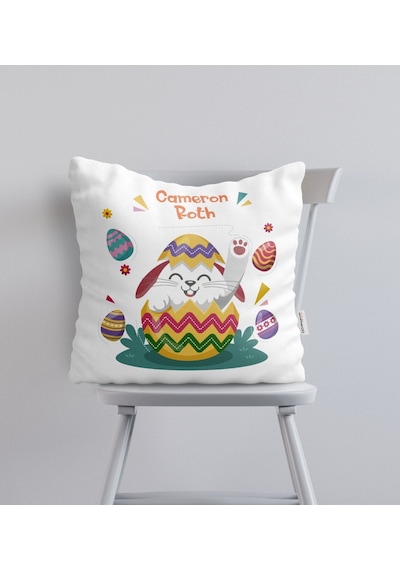 Kişiye Özel İsimli Paskalya Bayramı Yastık-15