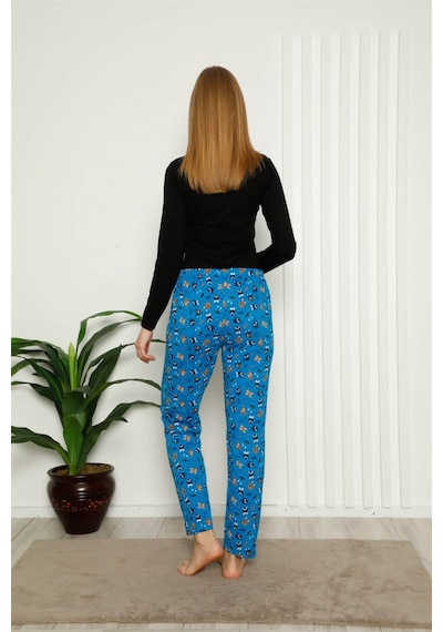 Akbeniz Kadın Pamuklu Alt Pijama 27382 - M Saks
