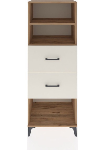 Hyperion Dolap 2 Raflı 2 Çekmeceli 60x44x163 Çam-aytaşı Çam