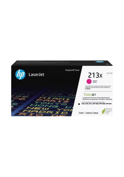 Hp 213x Magenta Kırmızı 6.000 Sayfa Toner W2133x Kdo