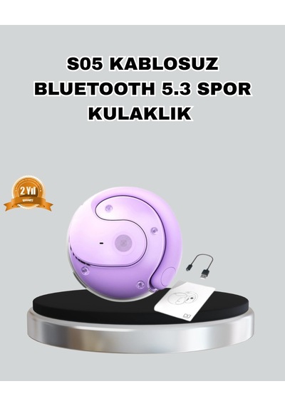 Bluetooth 5.3 S05 Kablosuz Kulaklık Ipx4 Spor Uyumlu Suya Dayanıklı Stereo Diğer